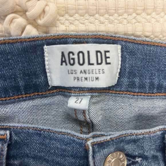 Agolde Sophie High Rise Skinny Crop Jeans size 27 - Picture 3 of 4
